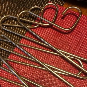 Lot of 4 Multi Hangers - 3 Metal Multi-Hangers, and 1 White Plastic Multi-Hanger